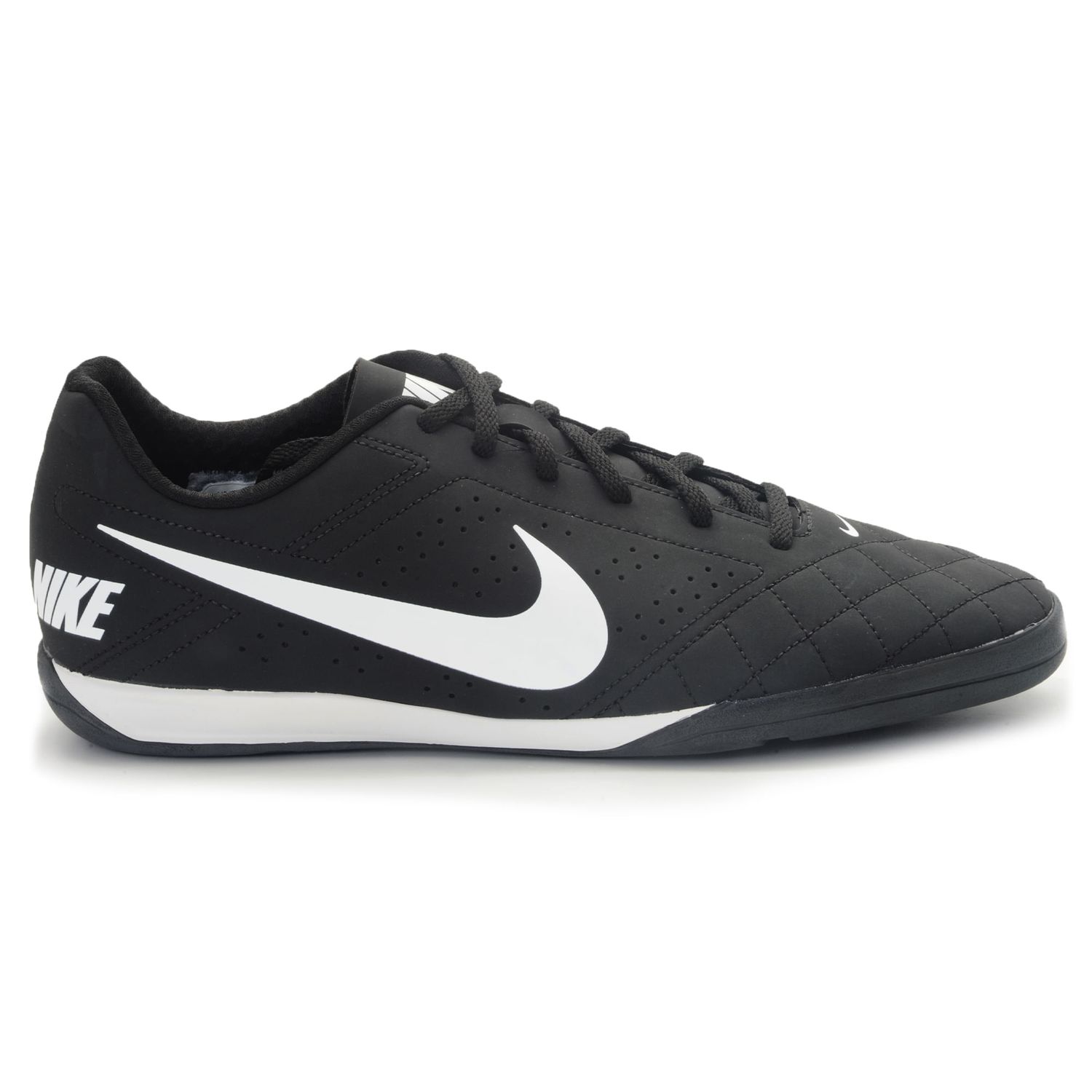 Chuteira futsal shops nike couro