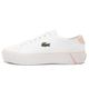 T NIS FEMININO LACOSTE BRANCO E ROS  0