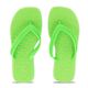 SANDALIA FEMININA AREZZO SALTO RASTEIRO VERDE NEON NOVO 0