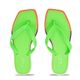 SANDALIA FEMININA AREZZO RASTEIRO VERDE NEON 0