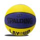 BOLA DE BASQUETE SPALDING AMARELO 0