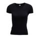 CAMISETA BABY LOOK FEMININA MALWEE PRETA 0