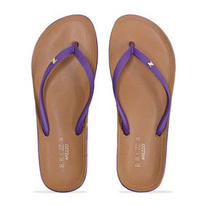 SANDÁLIA SALTO RASTEIRO AREZZO VIOLET JELLY