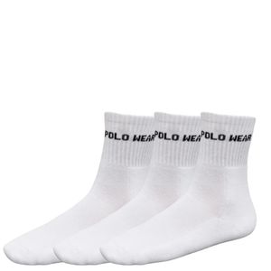 KIT MEIA CANO ALTO FEMININA POLO WEAR