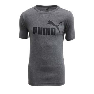 CAMISETA MASCULINA PUMA ESS LOGO TEE CINZA