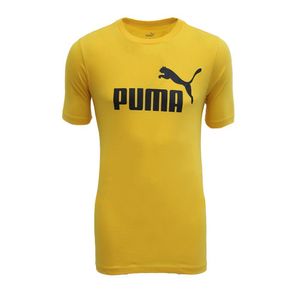 CAMISETA MASCULINA PUMA ESS LOGO TEE AMARELA