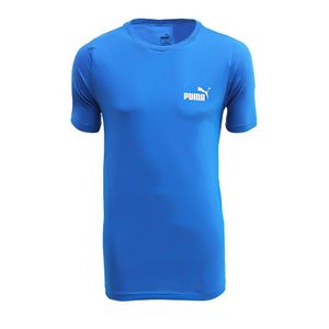 CAMISETA MASCULINA PUMA ESS SMALL LOGO TEE AZUL