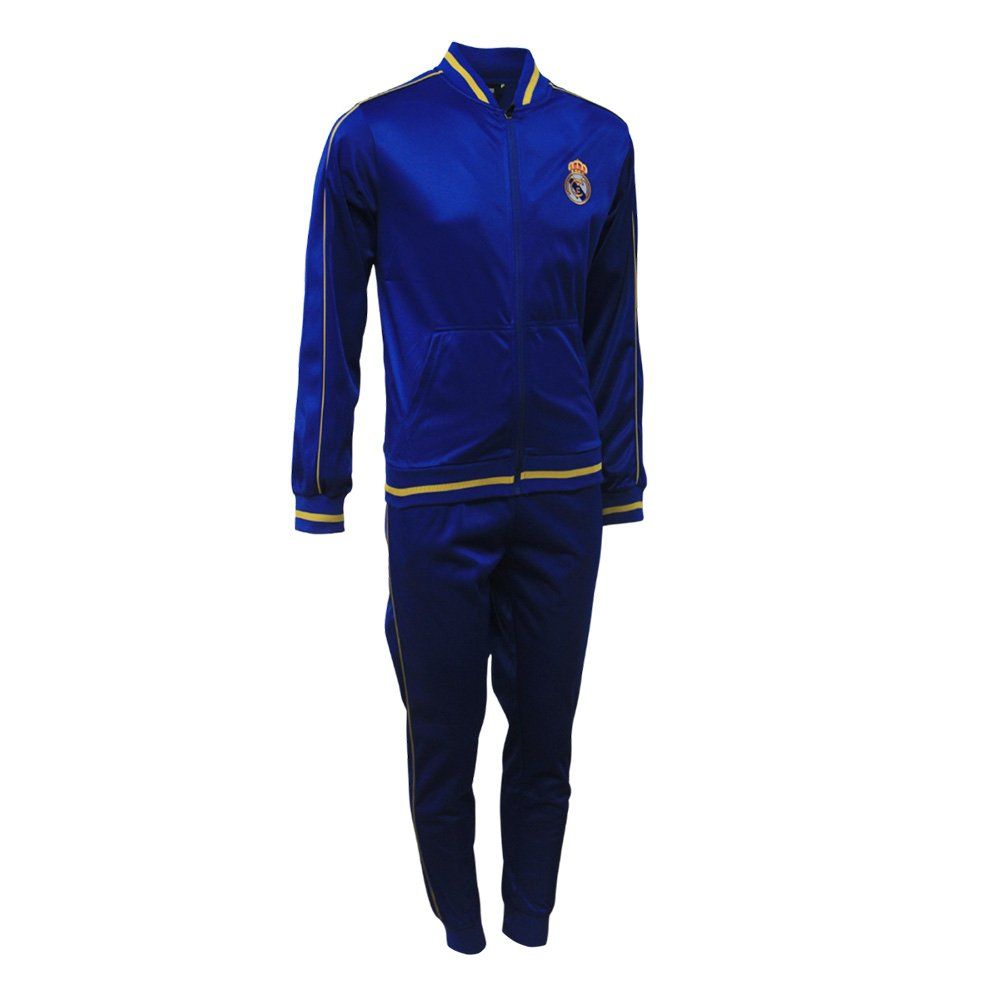 Conjunto Agasalho Masculino Real Madrid Azul Balboa SPORTBRAS
