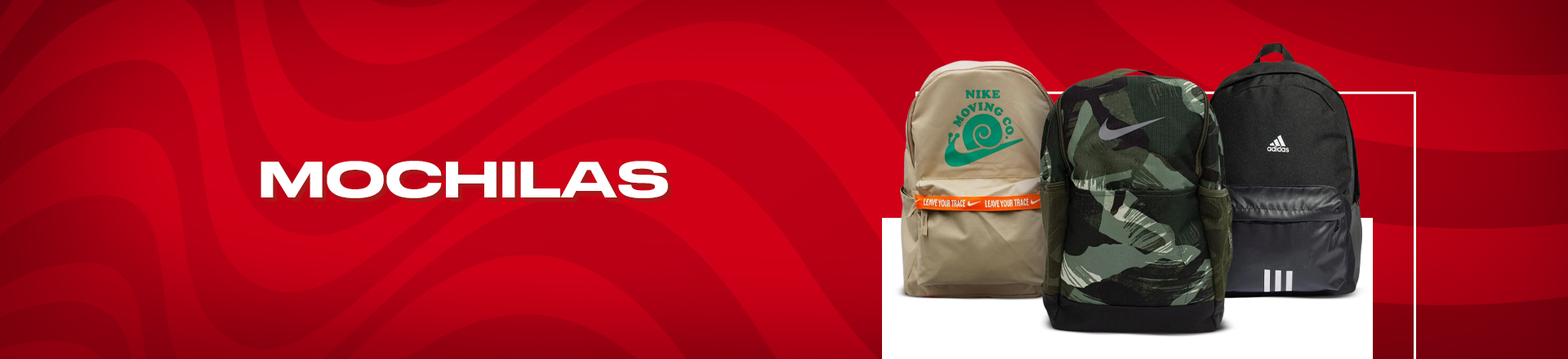 Mochilas em promoção