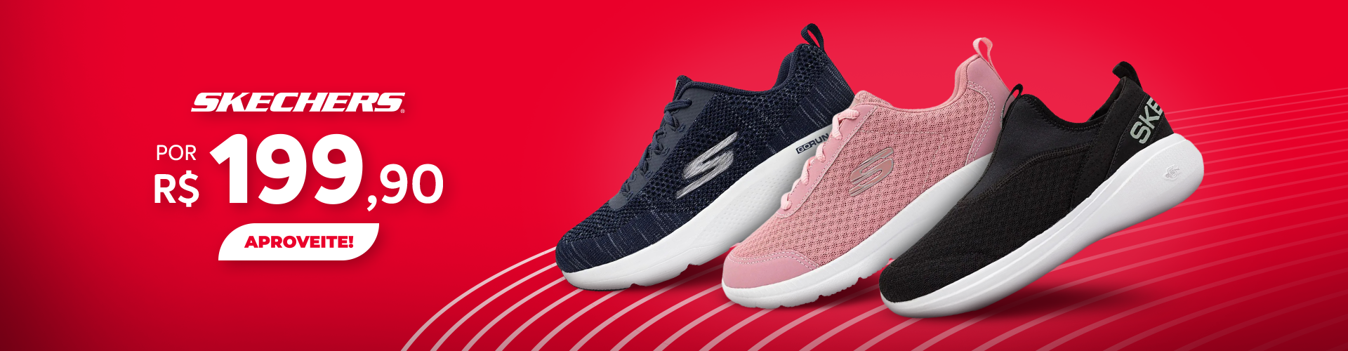 Skechers é na Sportbars