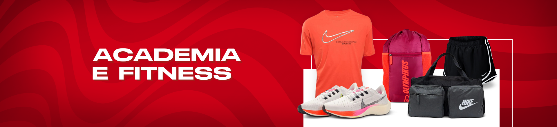 Moda e fitness em promoção
