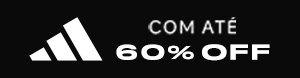 Adidas com até 60% de desconto