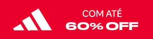 Adidas com até 60% de desconto
